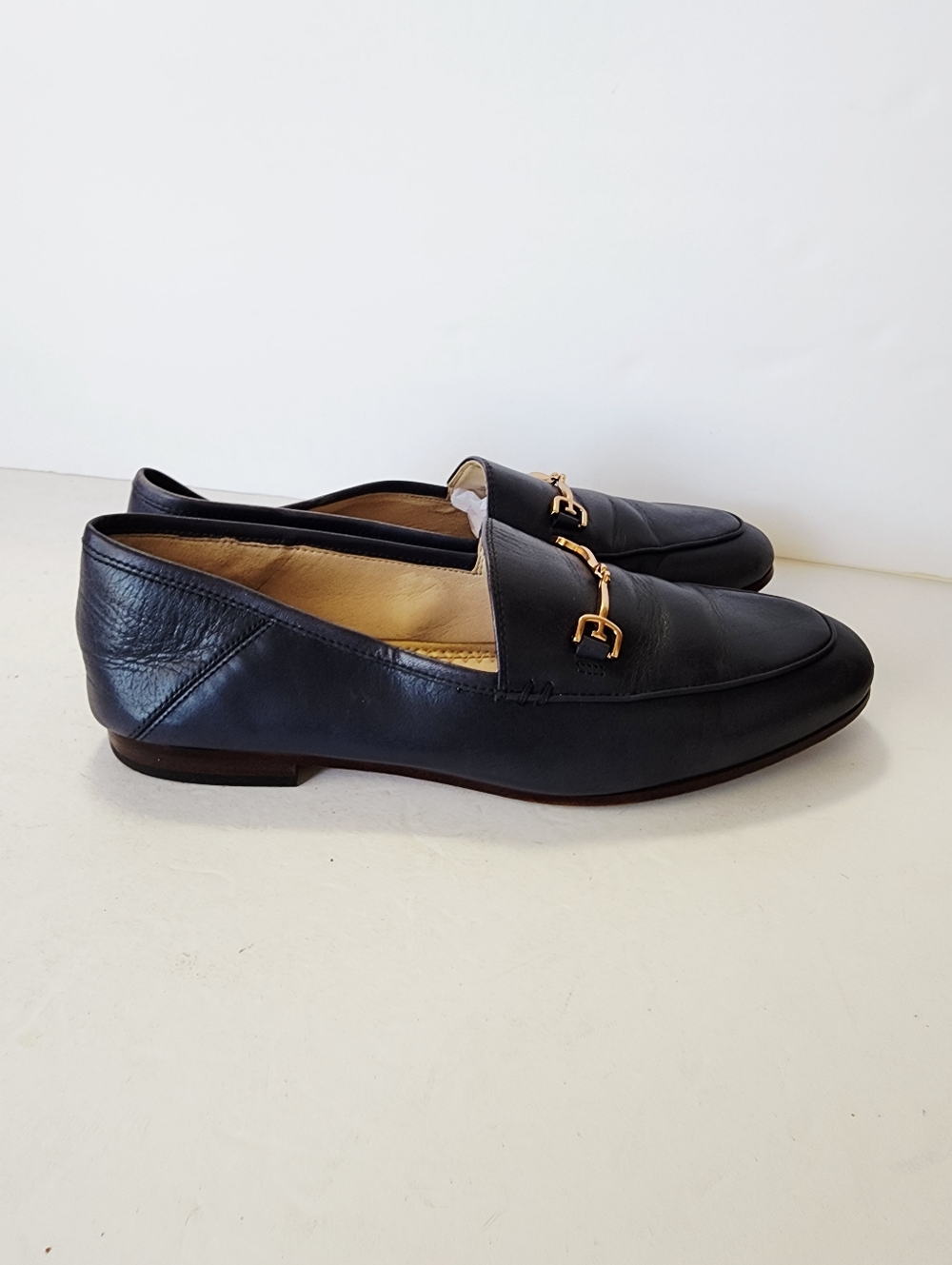 Sam Edelman Blue Lior Leather Horse Bit Loafer Size 8 - Picture 4 of 7